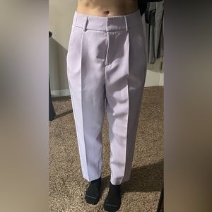 Lilac women’s Express business pants